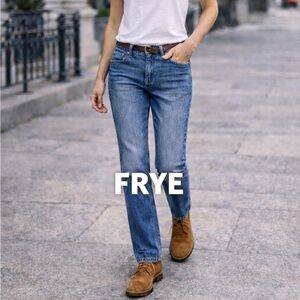 Frye Women's Classic Blue Straight Leg Jeans
